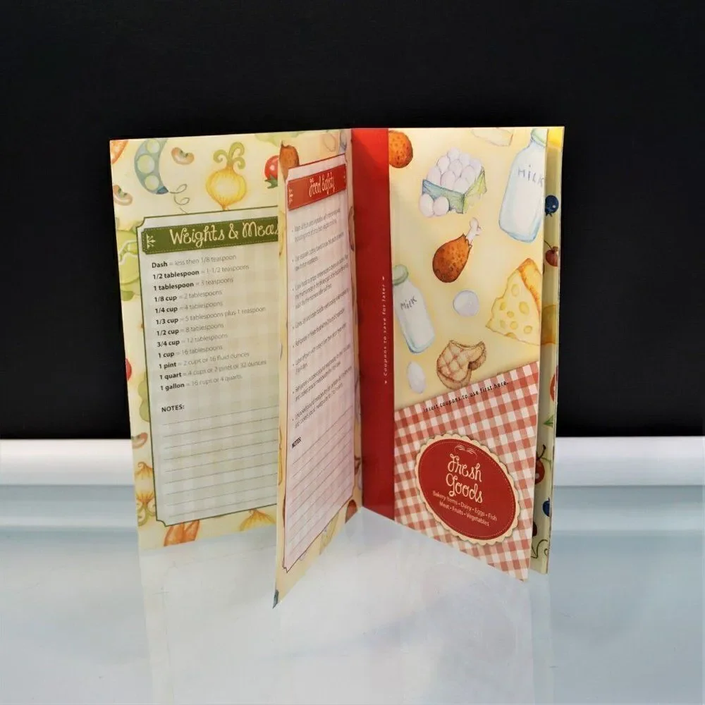 Coupon Holder 8 Pockets Organizer St Labre Indian School Advertising Recipes